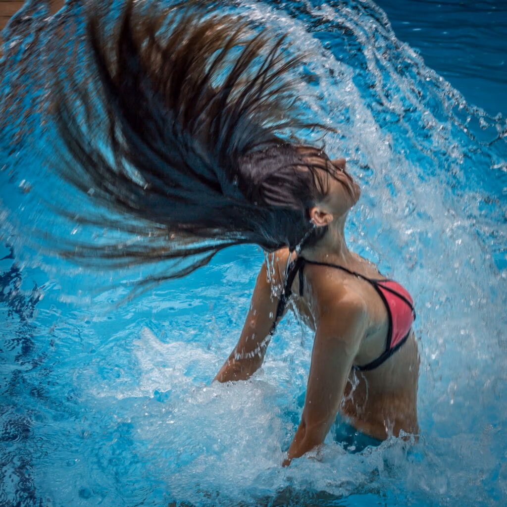 Swimming in Japan